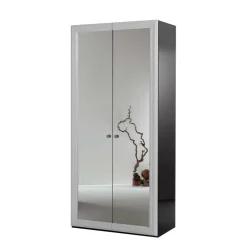 Wohnen Jugendzimmerschränke*Kleiderschrank Voko mit Spiegelfront