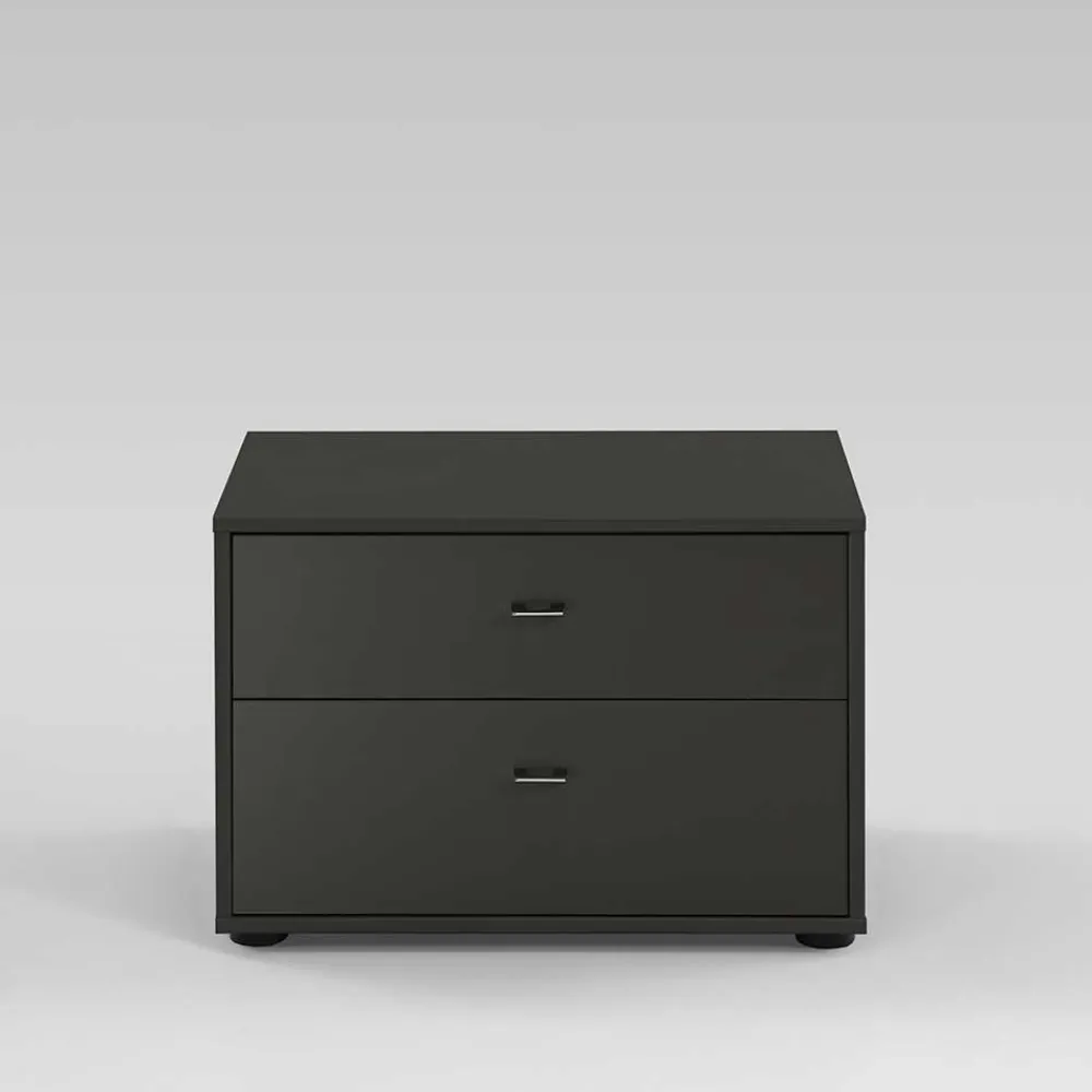 Wohnen Braune Möbel|Nachttische*Kleine Kommode Ceolata in Grau Braun