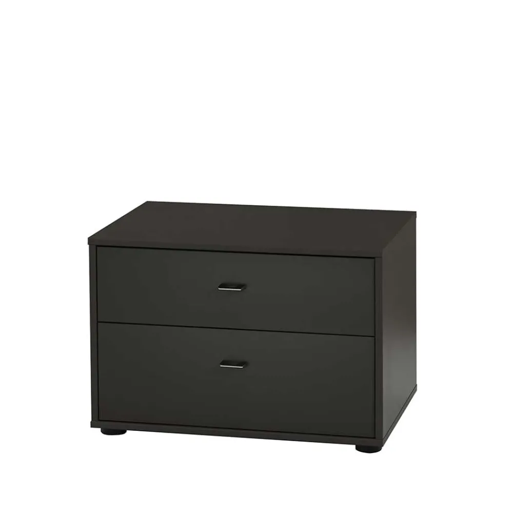 Wohnen Braune Möbel|Nachttische*Kleine Kommode Ceolata in Grau Braun