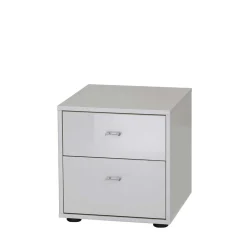 Wohnen Nachttische|Kommoden*Kleine Kommode Clear in Weiß