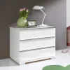 Wohnen Kleine Kommode Zianatto in Weiß