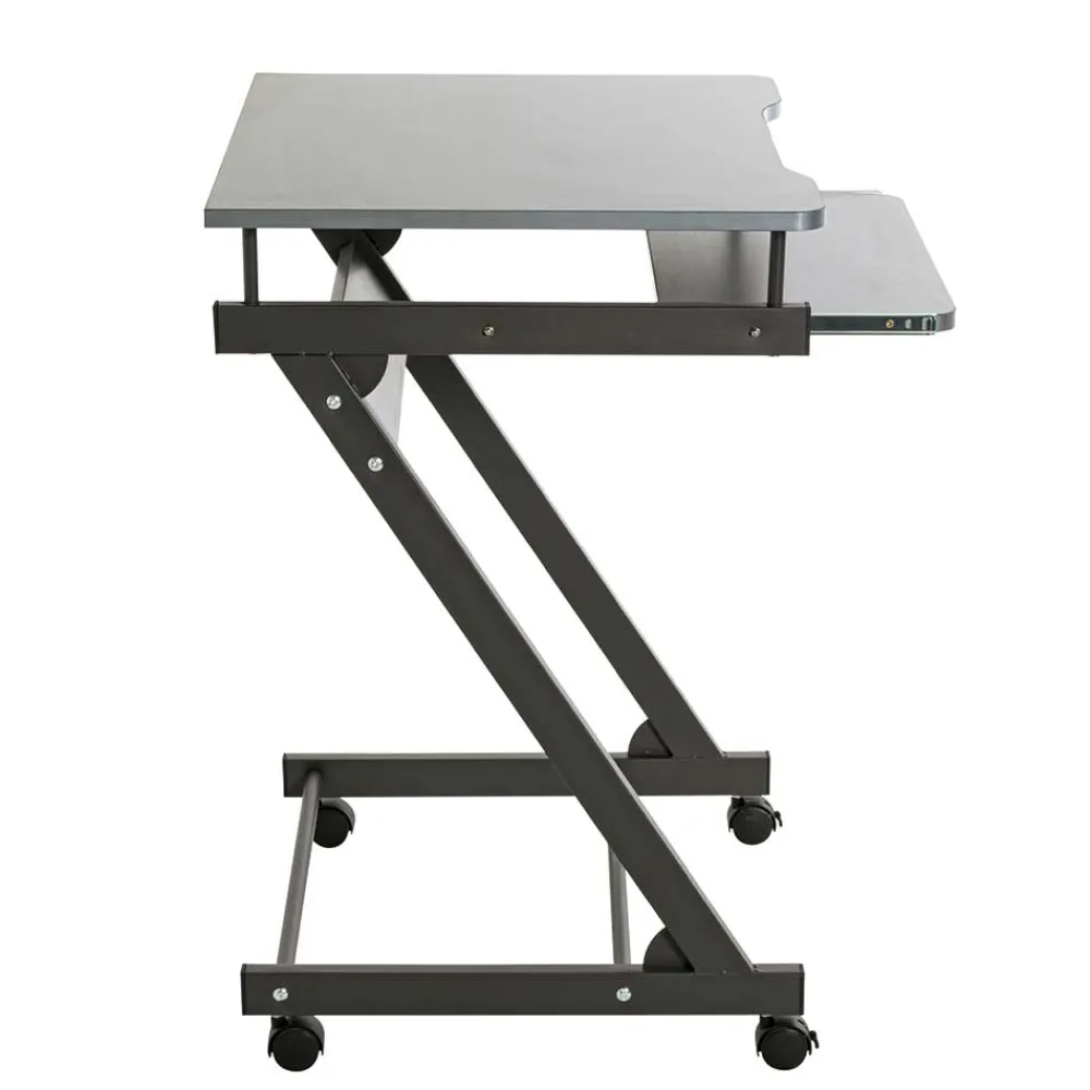 Wohnen Bürotische*Kleiner PC Tisch auf Rollen - Maroko