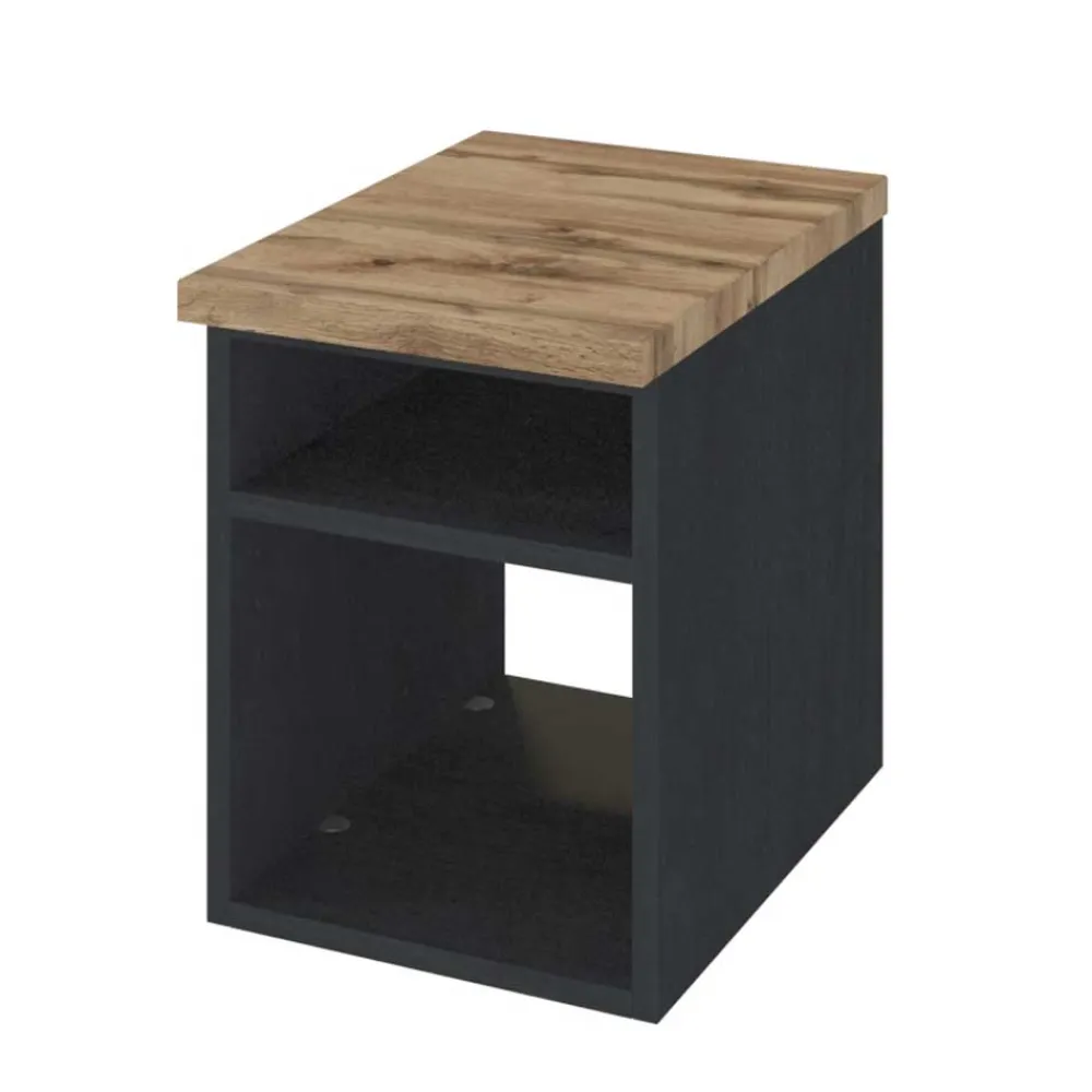 Wohnen Kleines Badregal mit 2 Fächern - Estregos