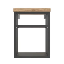 Wohnen Kleines Badregal mit 2 Fächern - Estregos