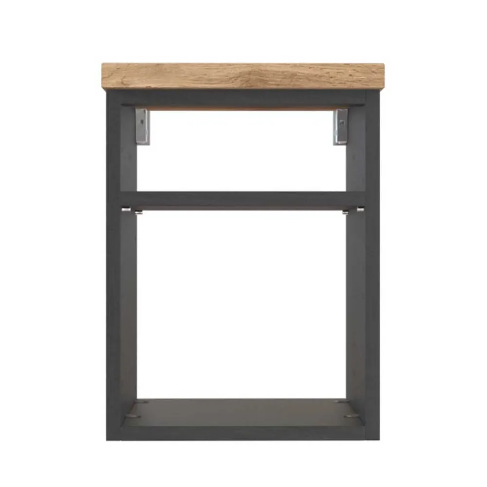 Wohnen Kleines Badregal mit 2 Fächern - Estregos