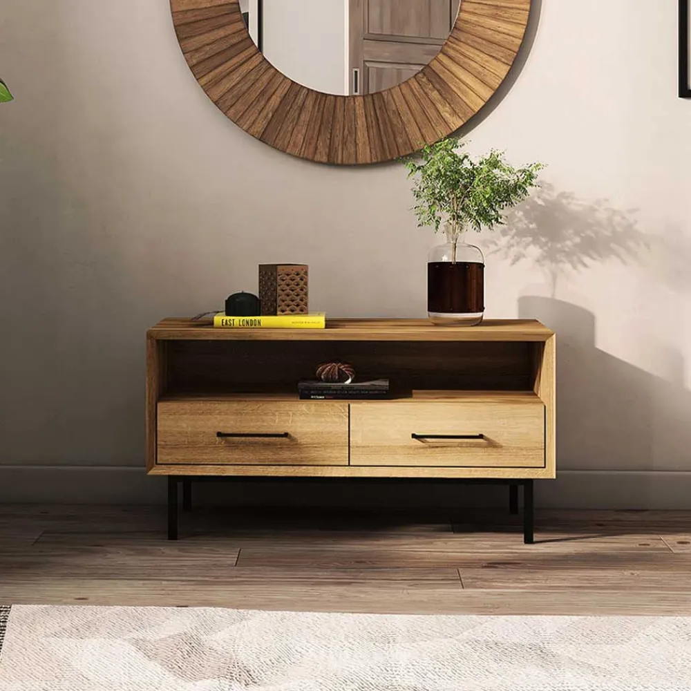 Wohnen Tv & Hifi-Möbel|Tv & Hifi-Möbel*Kleines TV Board im Format 90x50x45 cm - Kerfa