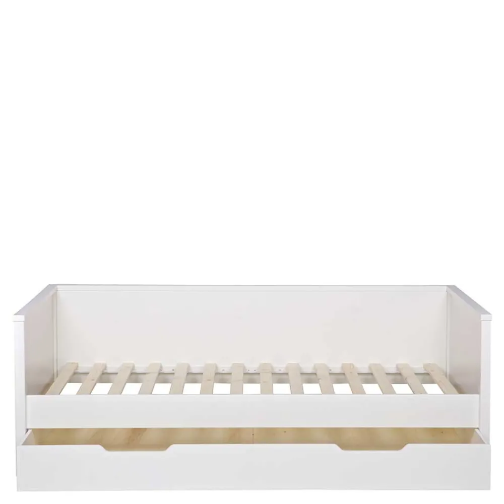 Wohnen Skandinavische Möbel|Jugendbetten*Kojenbett aus Kiefer massiv in Weiß - Blowering