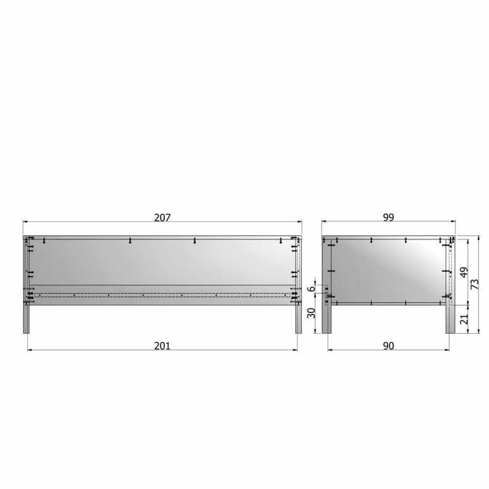 Wohnen Skandinavische Möbel|Jugendbetten*Kojenbett aus Kiefer massiv in Weiß - Blowering