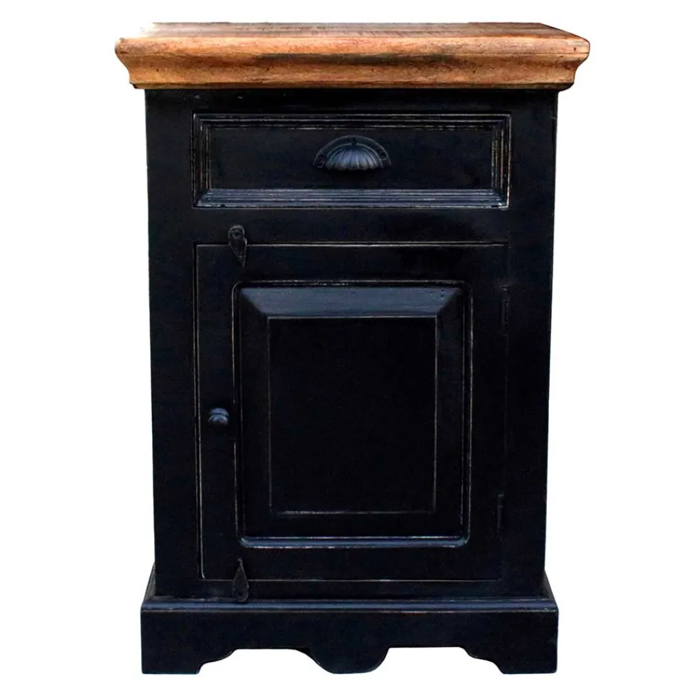 Wohnen Kolonialstil Badmöbel in Schwarz - Sentiments (fünfteilig)