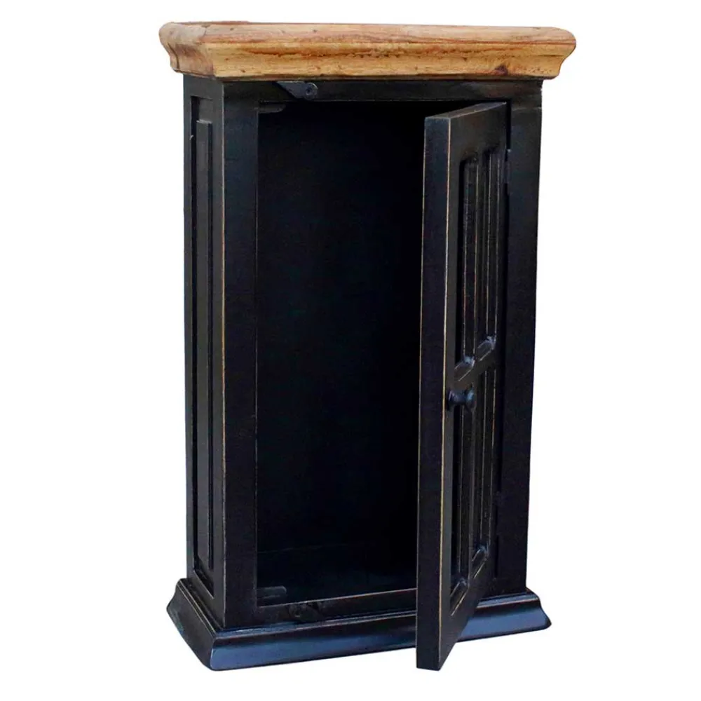 Wohnen Kolonialstil Badmöbel in Schwarz - Sentiments (fünfteilig)