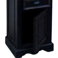 Wohnen Kolonialstil Badmöbel in Schwarz - Sentiments (fünfteilig)