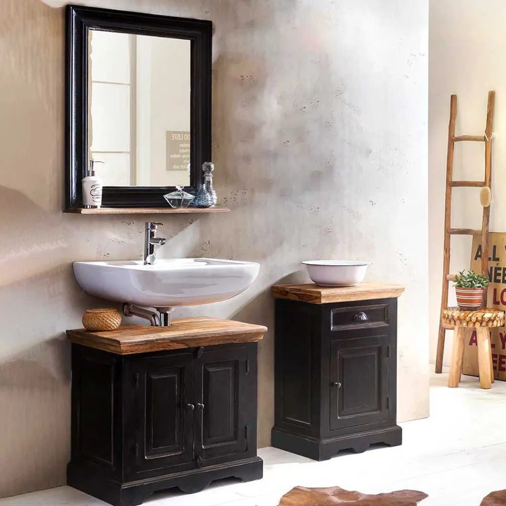 Wohnen Kolonialstil Badmöbel Set - Sentiments (dreiteilig)