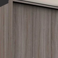 Wohnen Schränke|Jugendzimmerschränke*Kombi Falttüren-Schrank mit sechs Schubladen - Crenba