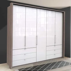 Wohnen Kombi Kleiderschrank Made in Germany - Empresian