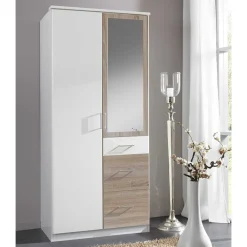 Wohnen Kombi Kleiderschrank mit Türen & Schubladen - Magdelan