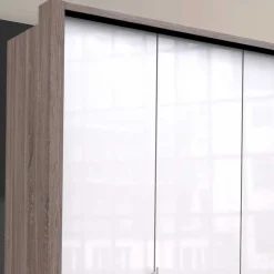 Wohnen Kombi-Kleiderschrank mit vier Soft Close Schubladen - Empresian