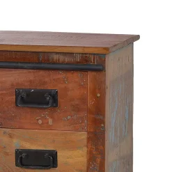 Wohnen Flurkommoden|Shabby Chic Möbel*Kombikommode Vayamos aus Altholz massiv