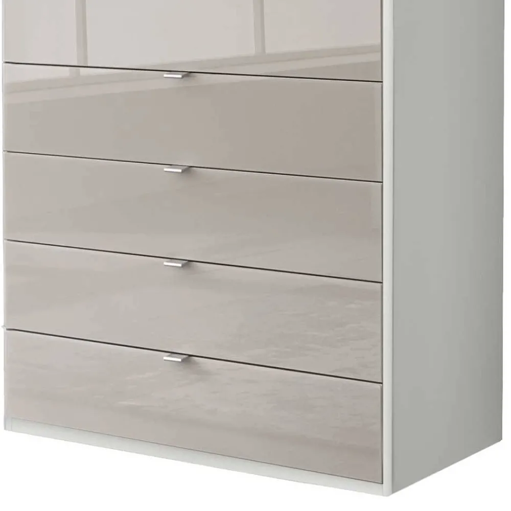 Wohnen Jugendzimmerschränke|Kleiderschränke*Kombi-Schlafzimmerschrank zweifarbig - Pascan