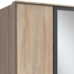 Wohnen Kombi-Schlafzimmerschrank in Eiche Sägerau - Danah