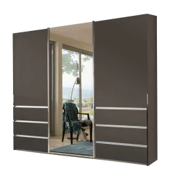 Wohnen Braune Möbel|Glasmöbel*Kombi-Schlafzimmerschrank 300 cm breit - Ostranca