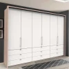Wohnen Komfort Kleiderschrank mit drei Falttüren - Vaclyn