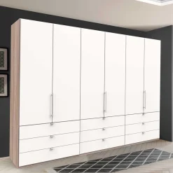 Wohnen Komfort Kleiderschrank mit drei Falttüren - Vaclyn