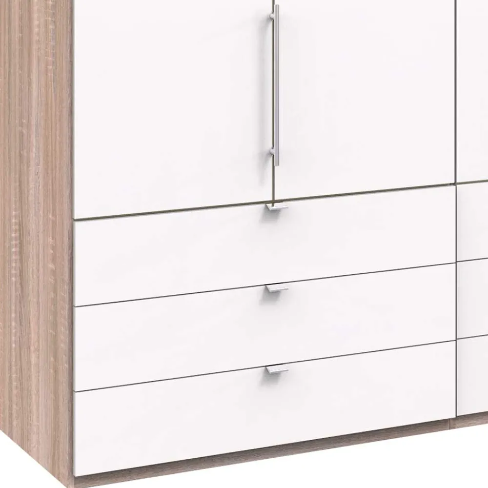 Wohnen Komfort Kleiderschrank mit drei Falttüren - Vaclyn