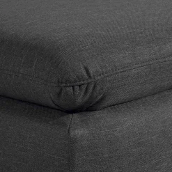 Wohnen Braune Möbel|Sessel & Hocker*Komfortsessel in Dunkelgrau und Nussbaum - Pelago