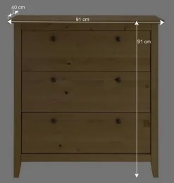 Wohnen Küchenschränke|Landhausmöbel*Kommode aus Kiefer geölt & gebeizt - Precio