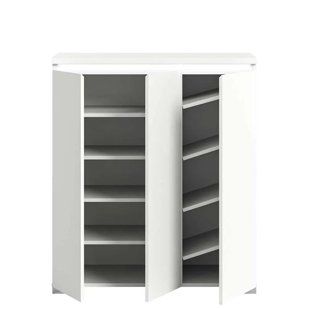 Wohnen Schuhschränke*Kommode für Schuhe in Weiß - Dany