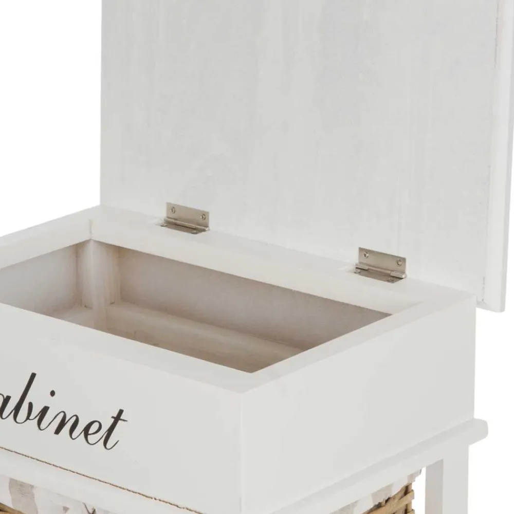 Wohnen Rattanmöbel|Nachttische*Kommode Havanna mit 3 Körben