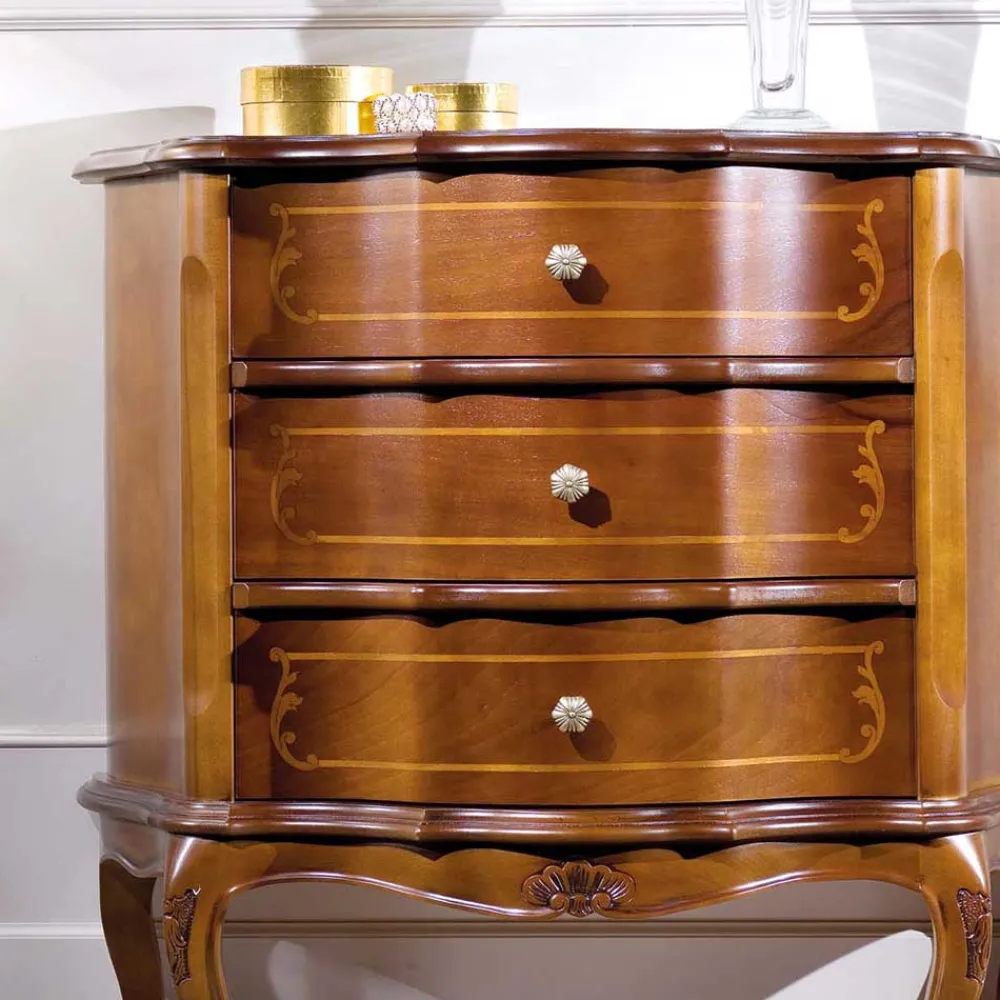 Wohnen Kommode in Nussbaum Dentro italienischer Stil