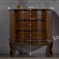 Wohnen Kommode in Nussbaum Dentro italienischer Stil