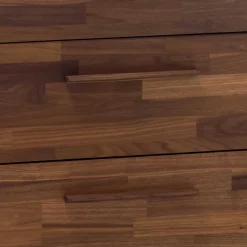 Wohnen Kommode in Nussbaum und Beton Optik - Giolia