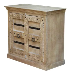 Wohnen Kommode mit Doppeltür im Shabby Chic Stil - Abid