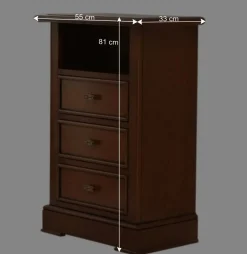 Wohnen Sideboards & Kommoden*Kommode mit Fach und Schubladen - Istefanio