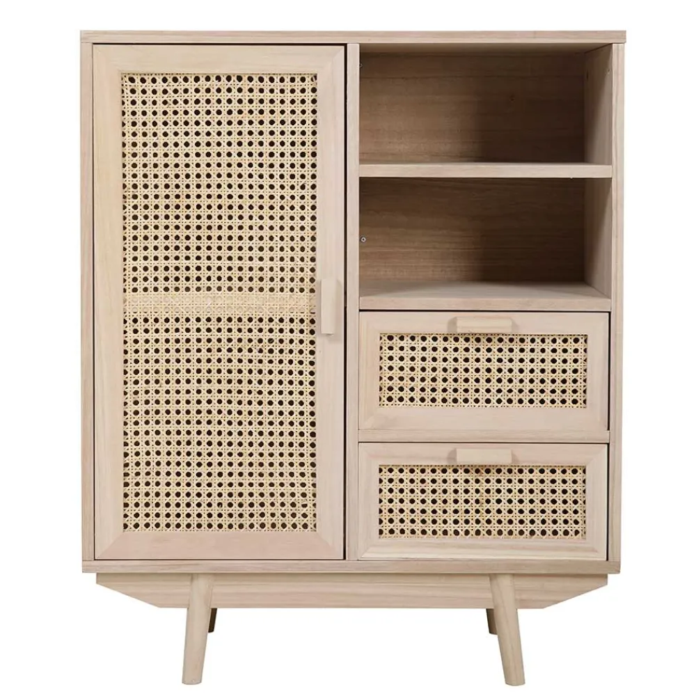 Wohnen Kommode mit Füllungen aus Wiener Geflecht - Oncinasa