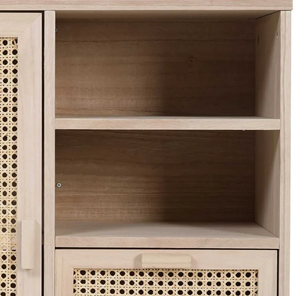 Wohnen Kommode mit Füllungen aus Wiener Geflecht - Oncinasa