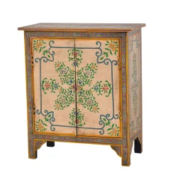 Wohnen Kommode mit folkloristischen Blumen Motiven - Cacressa