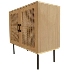 Wohnen Kommode mit Wiener Geflecht Türen - Esholda