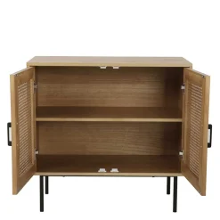 Wohnen Kommode mit Wiener Geflecht Türen - Esholda