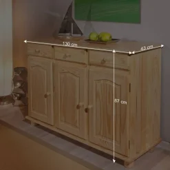 Wohnen Kommode Nabrosia aus Kiefer