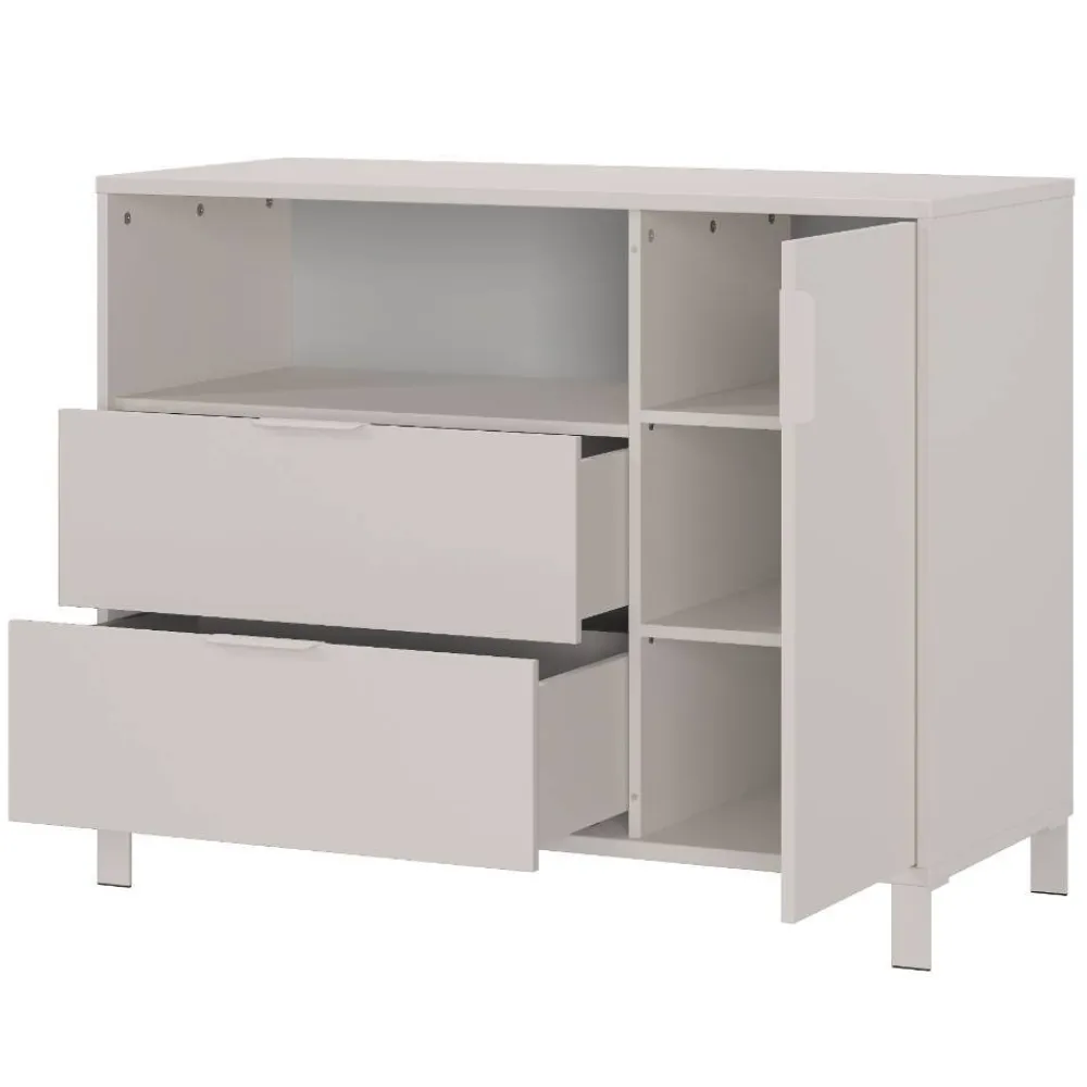 Wohnen Kinderkommoden|Kindermöbel*Kommode Wickelkommode in Hellgrau - Afilon