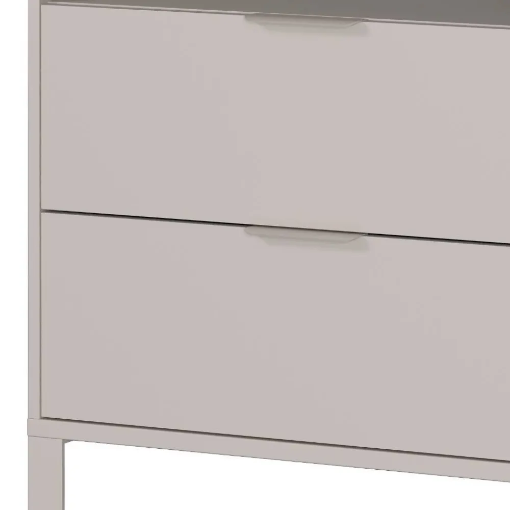 Wohnen Kinderkommoden|Kindermöbel*Kommode Wickelkommode in Hellgrau - Afilon