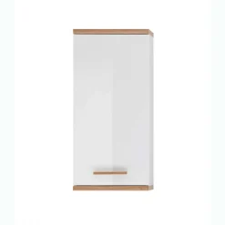 Wohnen Badezimmer Komplett*Kompakte Badmöbel im Skandi Design - Timur (dreiteilig)