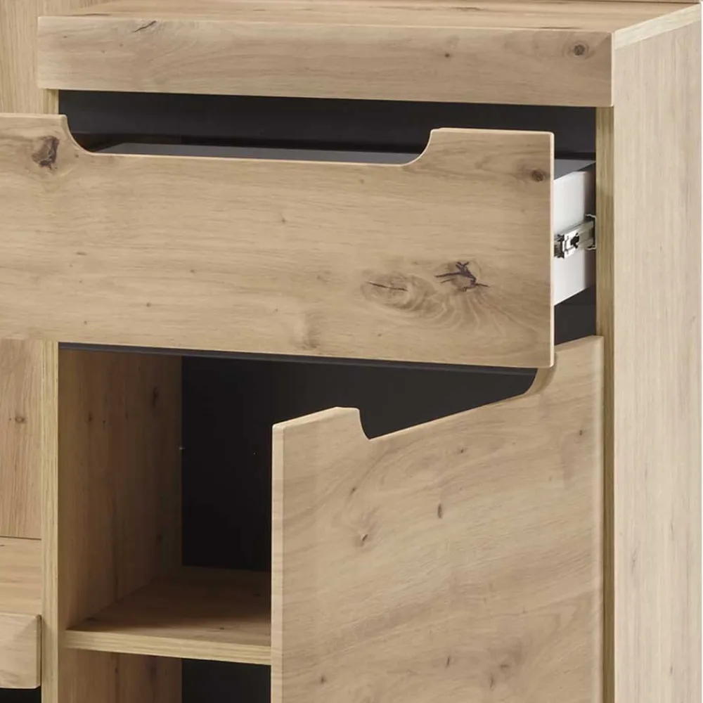 Wohnen Kompakte Garderobe im Skandi Design - Olcian