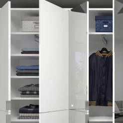 Wohnen Jugendzimmerschränke*Kompakte Schrank Kombi 12-türig - Ejulia (dreiteilig)