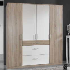 Wohnen Kompakter Kleiderschrank 179 cm breit - Coros