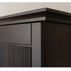 Wohnen Braune Möbel|Kleiderschränke*Kompakter Kleiderschrank im Modern-Country-Style - Nauizia