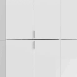 Wohnen Kompakter Kleiderschrank 122x193x34 cm - Ejulia (zweiteilig)